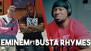 EMINEM VS....BUSTA RHYMES AGAIN - I'LL HURT YOU! - REACTION!!