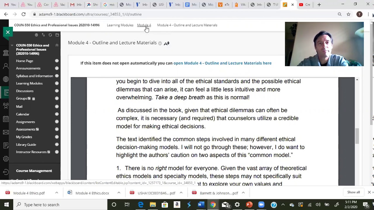 Module 4 - Lecture and Overview - YouTube