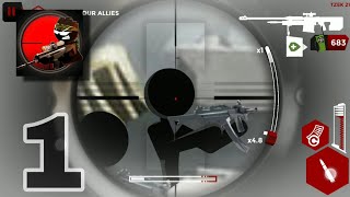 Stickman Squad : Sniper Battlegrounds Gameplay #1 (Android/Offline) screenshot 2