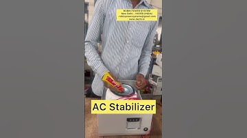 Best Quality Voltage Stabilizer in DJ Dachi Robin Power System