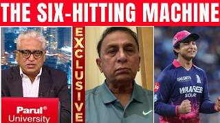 Celebrity Gavaskar decodes how Sooryavanshi generates the power for big sixes  |Sports Today Wealth