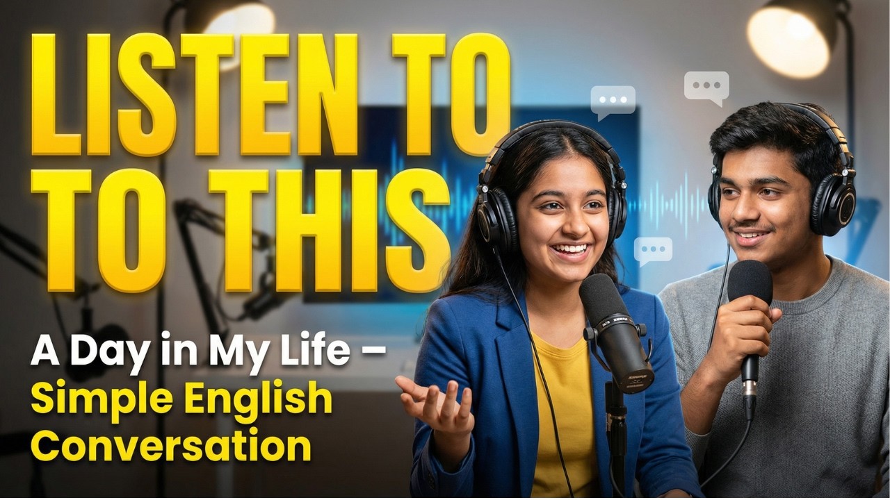 A Day in My Life | Daily Routine English | Simple English Podcast for ...