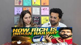 Pakistani Reacts Shocking facts about Indian Railways | Indian Railways case study by Abhi and Niyu