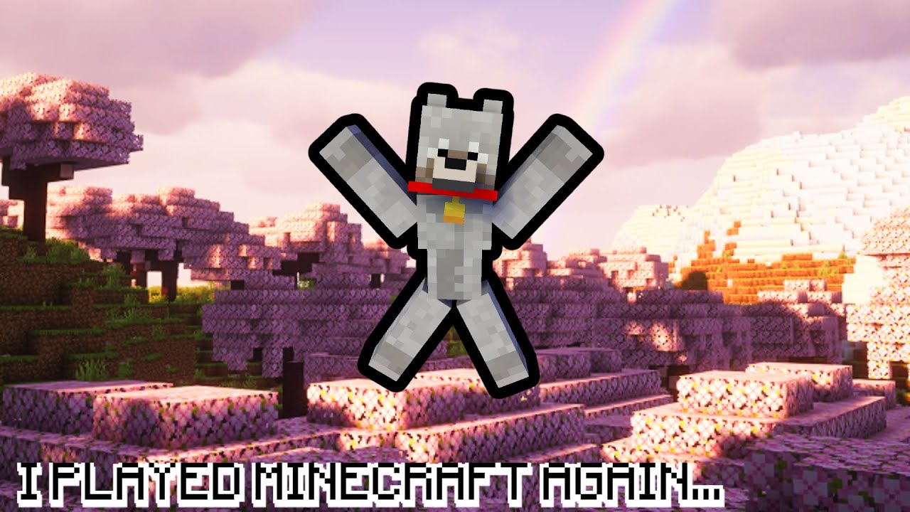 I started playing Minecraft again... (not gone to plan) - YouTube