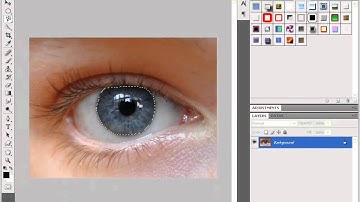Photoshop CS4 Tutorial: How to change eye color