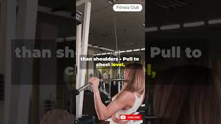 Wide & Thick Back 💥 Lat Pulldown + Seated Row Combo