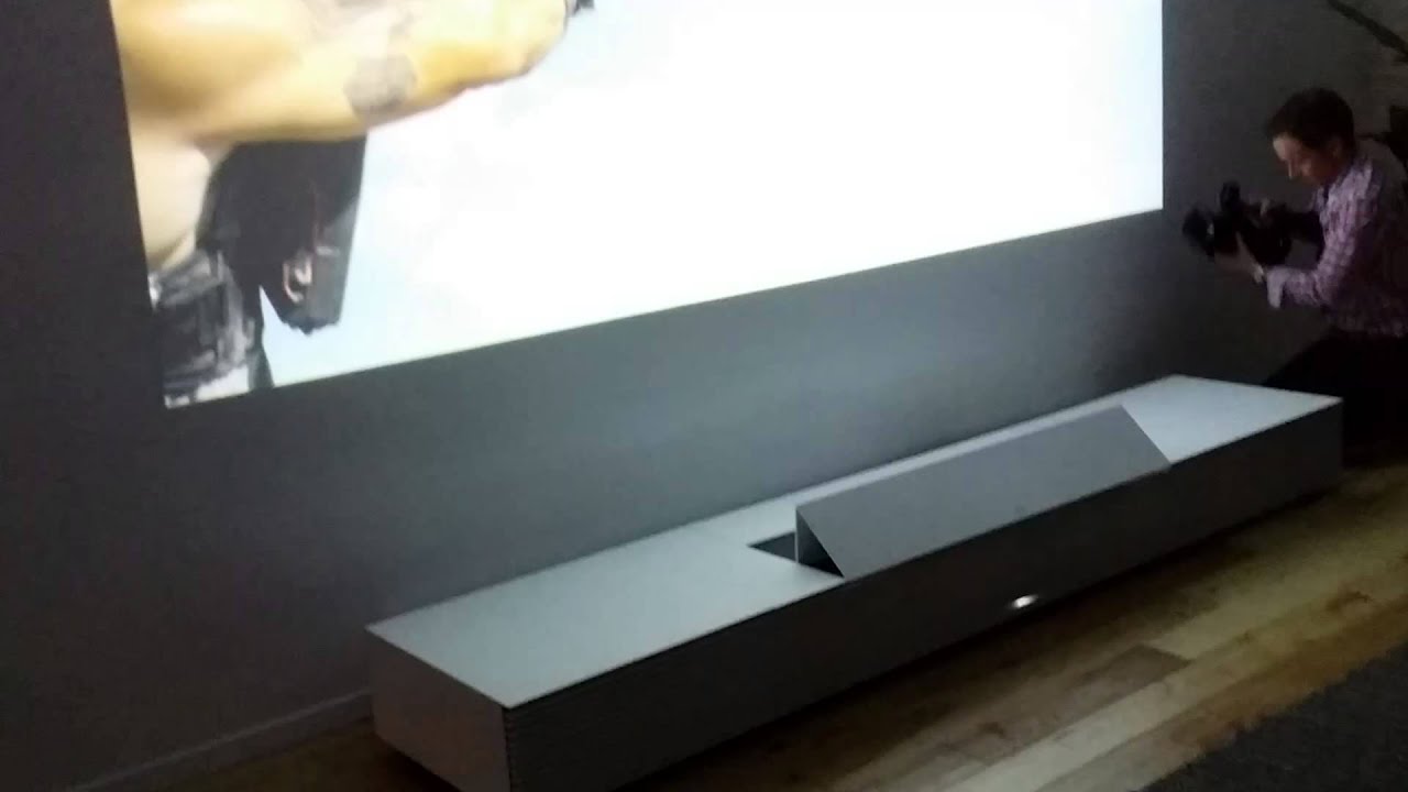 Sony Life Space UX Ultra Short Throw 4K Projector (CES 2014) 