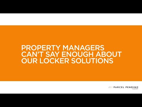 Property Managers can’t say enough about our parcel lockers - Parcel Pending by Quadient