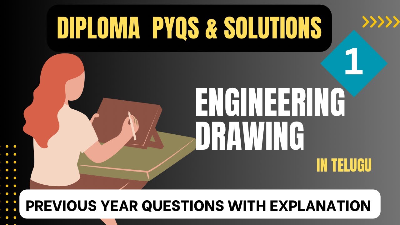 Pyqs Engineering Engineering Drawing PYQs for diploma C20| Part-1, #Engineeringdrawing ...