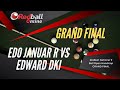 [ LIVE ] FINAL Edo Januar vs Edward, Redball National 9 Ball Open Handicap