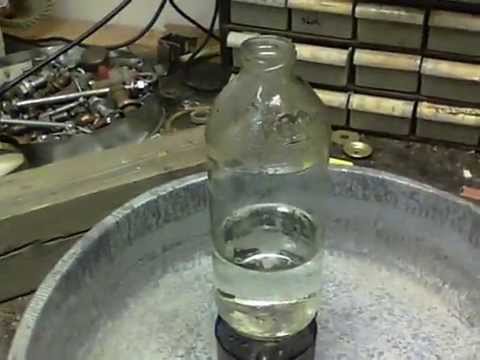boiling glass bottles