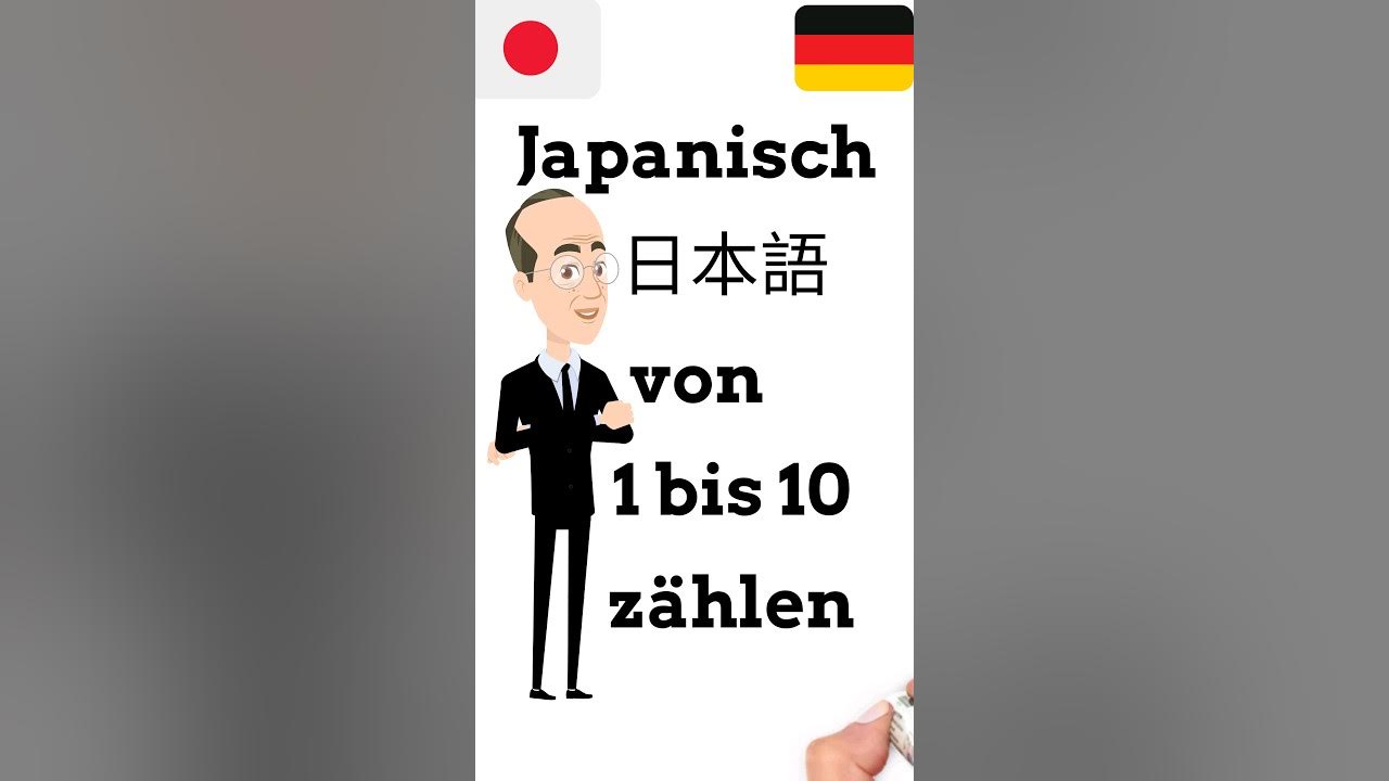 Japanisch lernen einfach für Anfänger – Zählen von 1 bis 10 #shorts ...