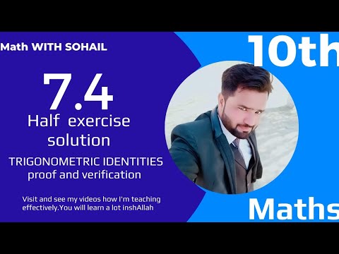 7.4 exercise 10th class half math || 10th class math 7.4 ...