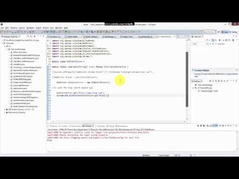 Selenium with JAVA