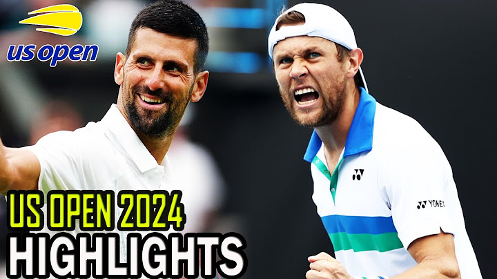 Novak Djokovic vs Radu Albot R1 Highlights | US Open 2024