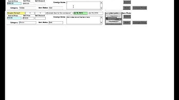 Consignment Pro 3.0 v13: Consign Item List View