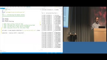 CUFP 2014: Building data and time-series analytics tools for F# - Tomas Petricek