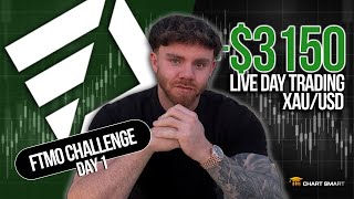 Day 1 Of Passing A $100,000 FTMO Account (Great Start)