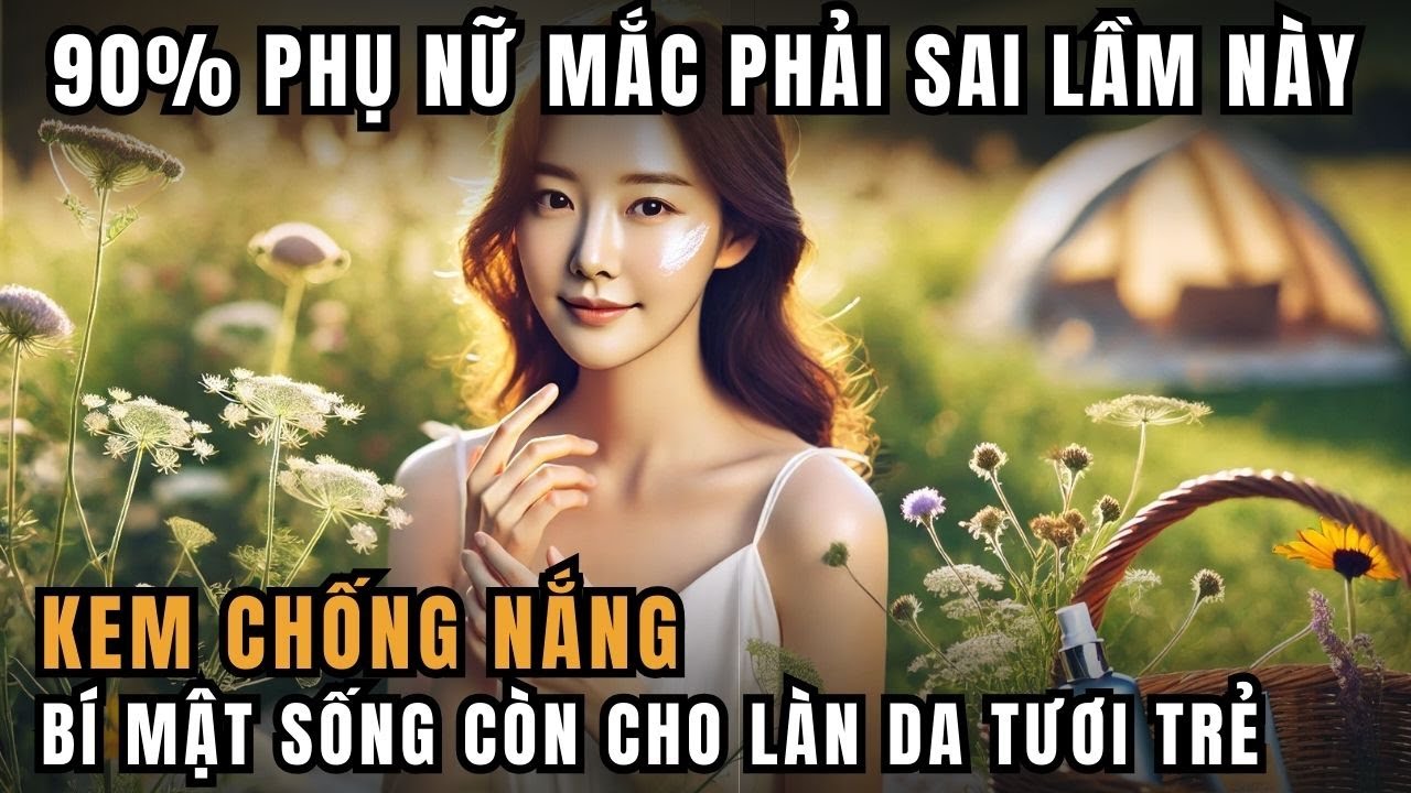 Chống nắng - Bí mật sống còn giữ gìn làn da không tuổi |AudioBook|Sách phụ nữ