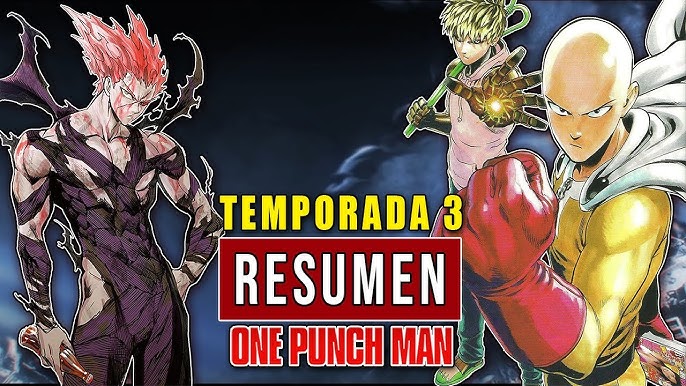 One Punch Man TEMPORADA 3  Manga Narrado COMPLETO Pt. 1 de 2