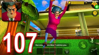 Scary Teacher 3D - Gameplay Walkthrough Part 107 - Prank Miss T In Winter Special (iOS, Android)