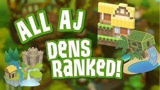 All Animal Jam Dens RATED!