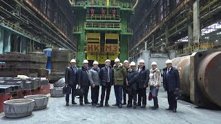 Будни ВСМПО. Представители «Газпрома» посетили Корпорацию ВСМПО-АВИСМА