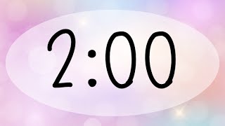 2 minute timer Pastel