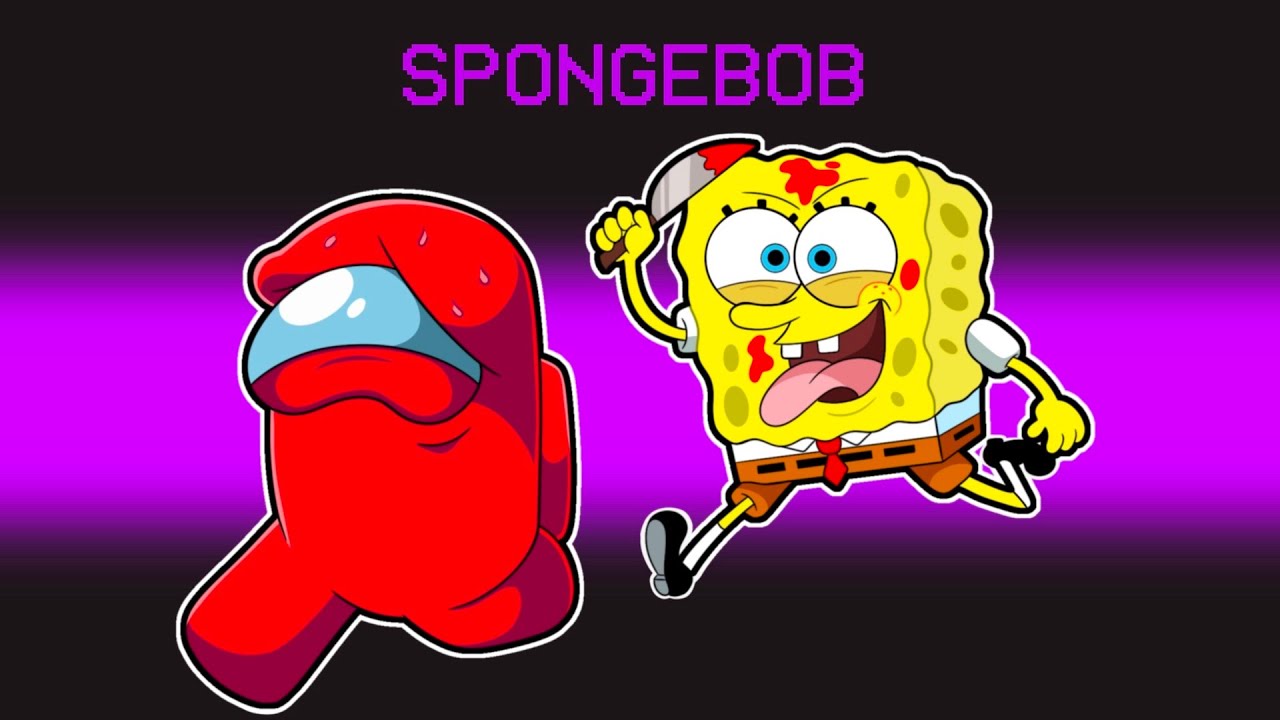 EVIL Spongebob in Among Us