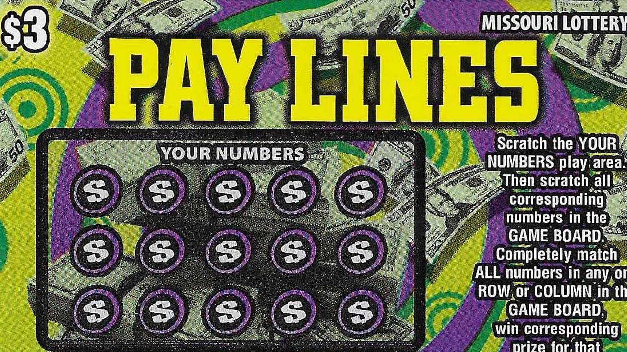 3x 3 "PAY LINES" NEW TICKET SHOWCASE Missouri Lottery Scratchers