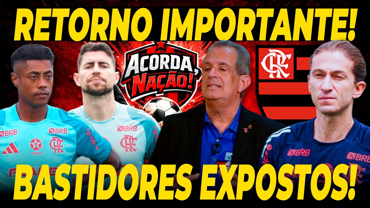 CLIMA QUENTE NA FINAL: FILIPE LUÍS EXPÕE BASTIDORES COM BAP | RETORNO DE REFORÇOS| MARACANÃ LOTADO