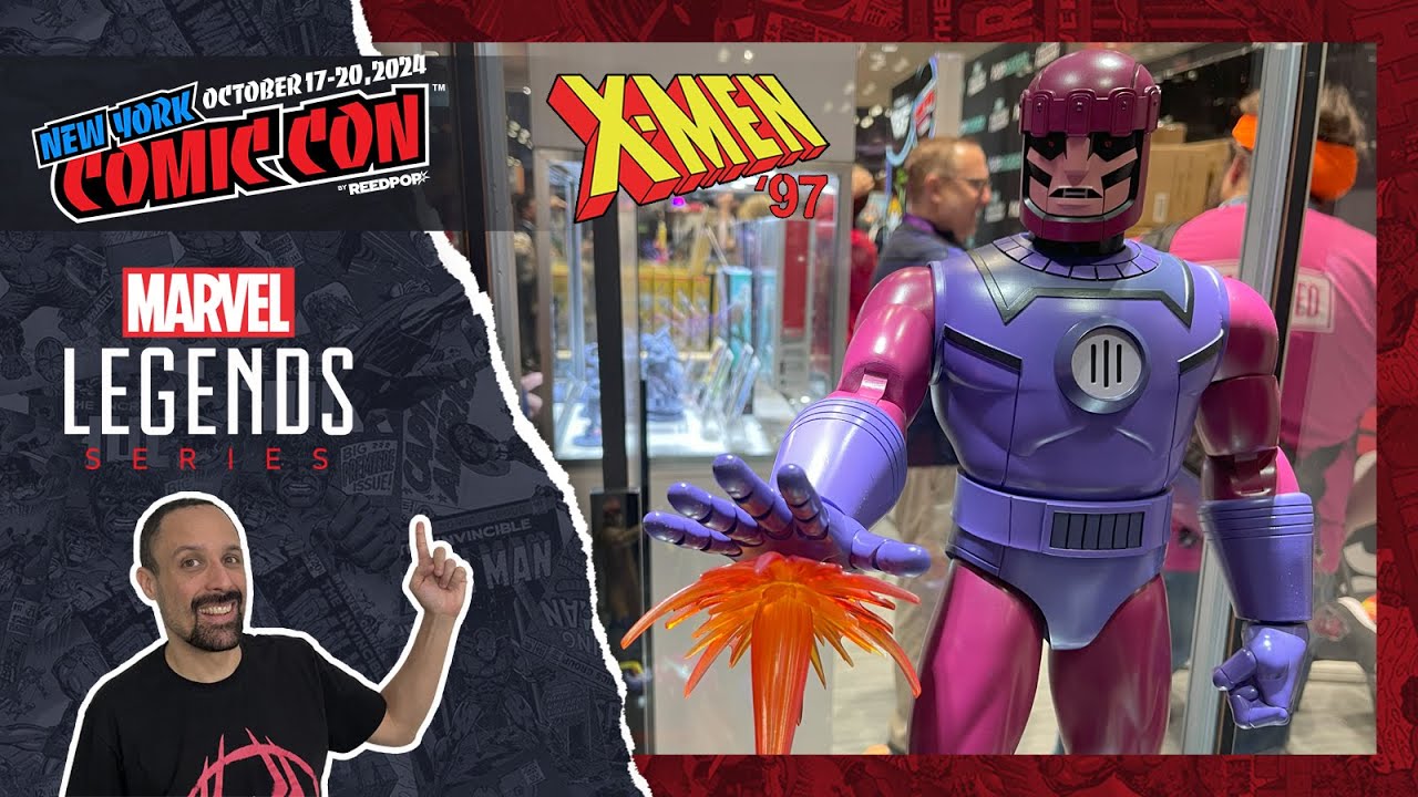 NYCC 2024: o novo Sentinela da coleção Marvel Legends de X-Men 97