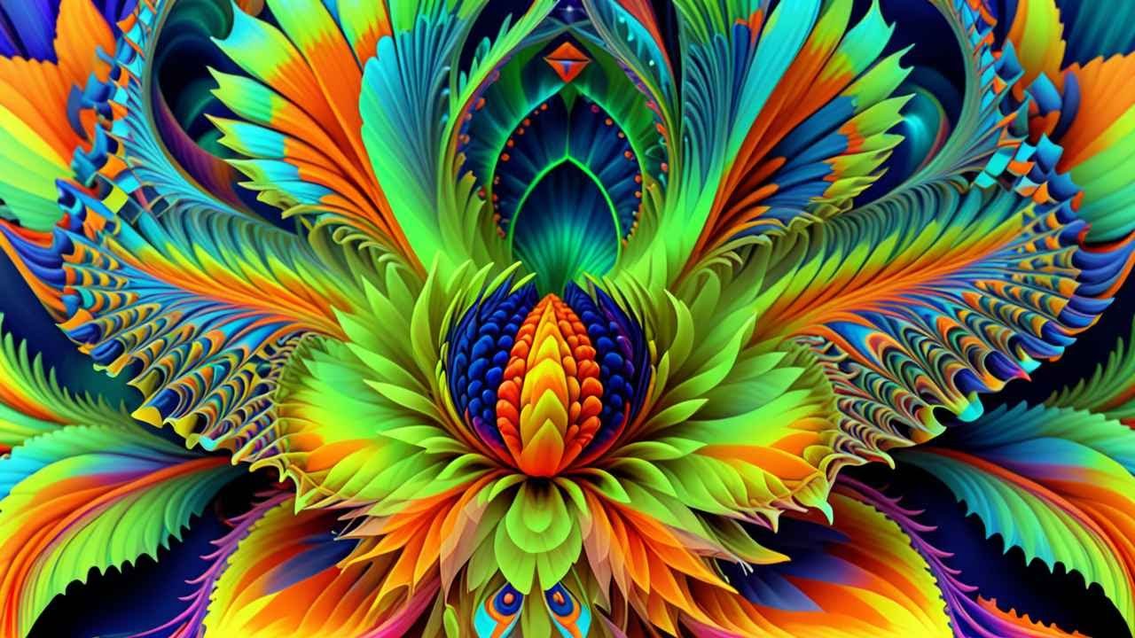Surreal Blend, Trippy Psychedelic animation - YouTube