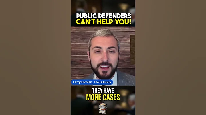 Why PUBLIC DEFENDERS can't help you!?