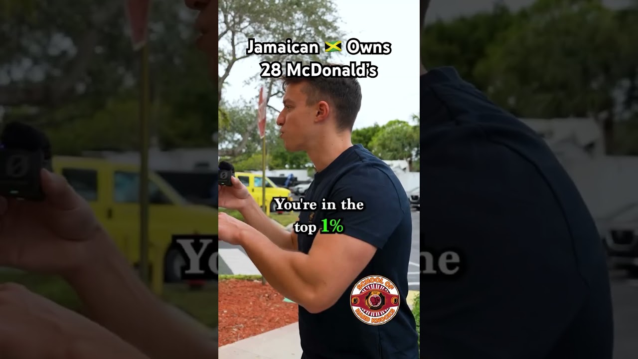 Jamaican 🇯🇲Own McDonald’s Franchise so happy for my people doing great things