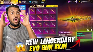 Legendary Evo Thompson Skin First Look Max Upgrading To Level 7 😱 - Garena Free Fire Max