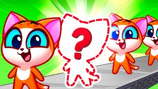 Copy Me  Baby Cat VS Copycat! Funny Games & Good Habits with Kitties & Puppies  PurrPurr Stories