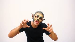 Máscara Wolf Hombre Lobo Licántropo Halloween Ghoulish Productions