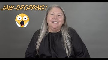 Lang grijs haar: een MAKOVERGUY®-make-over