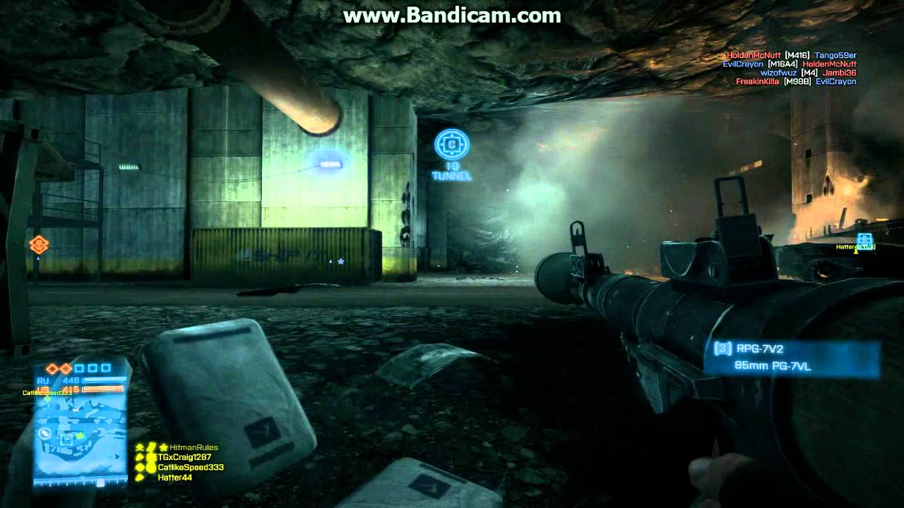 Battlefield 3 - Another Brutal Live Squad Commentary Part 1