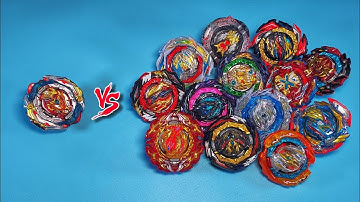 Zest Achillies vs All DB/BU Beyblade Battle - the real life test - is it good?