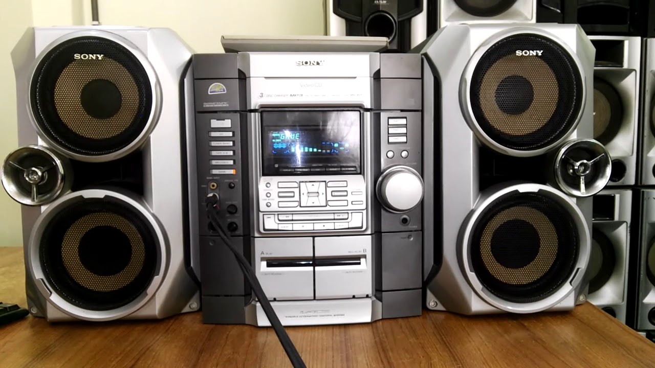 SONY MHC-RV5 - YouTube