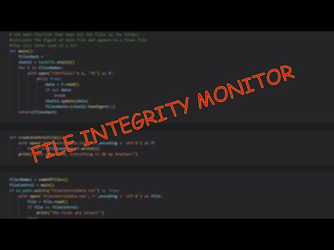 File Integrity Monitor em Python