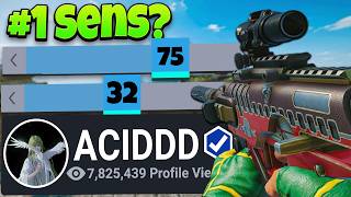 Celebrity I Used The #1 Console Champion Sensitivity , is it The BEST? Profile