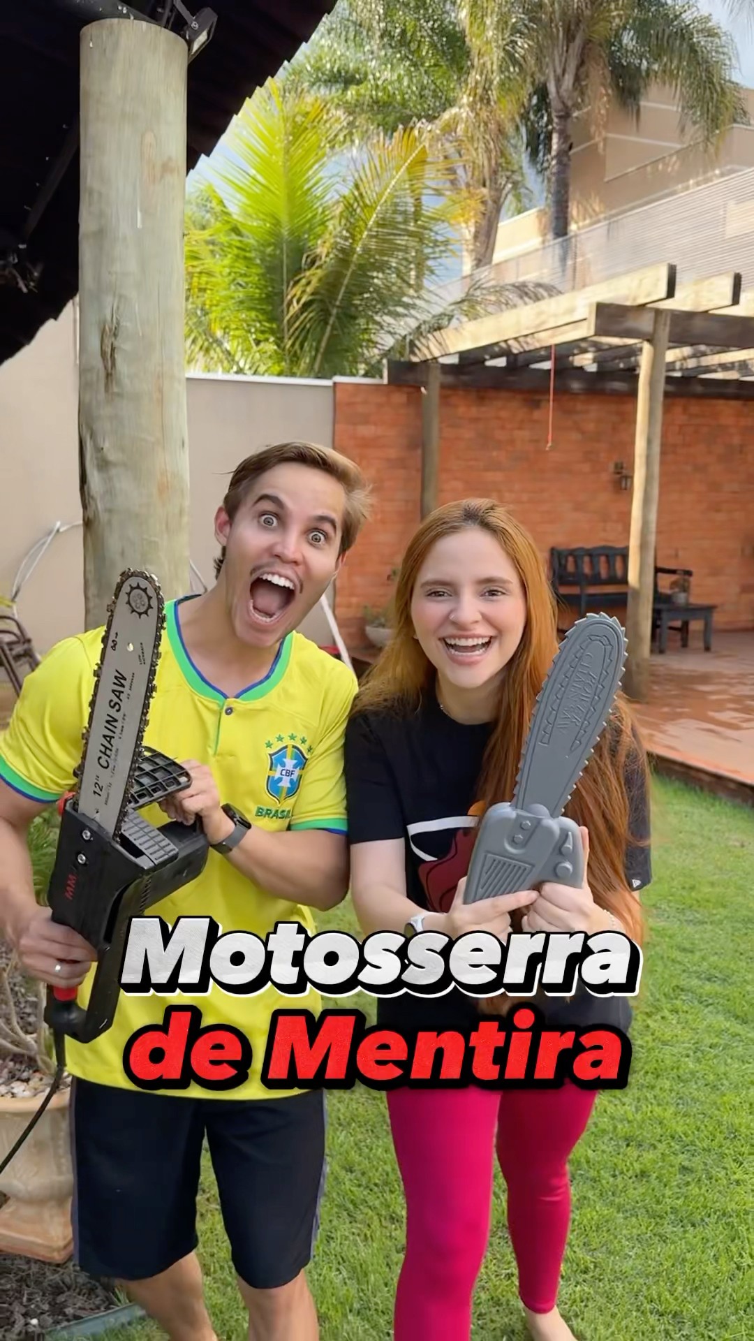 Será Que a Motosserra NÃO Vai Estourar? #shorts