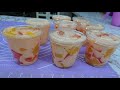 Gelatina económica para venta /mousse  de durazno