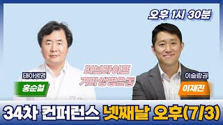 34차 복음통일컨퍼런스 넷째날 오후 | 홍순철 교수 | 러브라이프 거리생명운동 | 이재진 목사 | 에스더기도운동 | 25.7.3