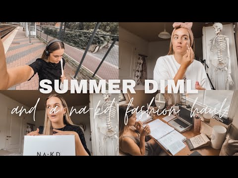 SUMMER DIML + NAKD HAUL & Try on | Day in my life vlog