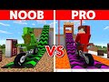 Minecraft NOOB vs PRO: SUPER MEGA RAMP BUILD CHALLENGE