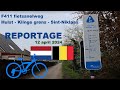 Reportage hulst nederland tot de grensovergang de klinge f411 fietssnelweg 2024